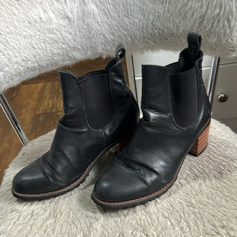 Black booties